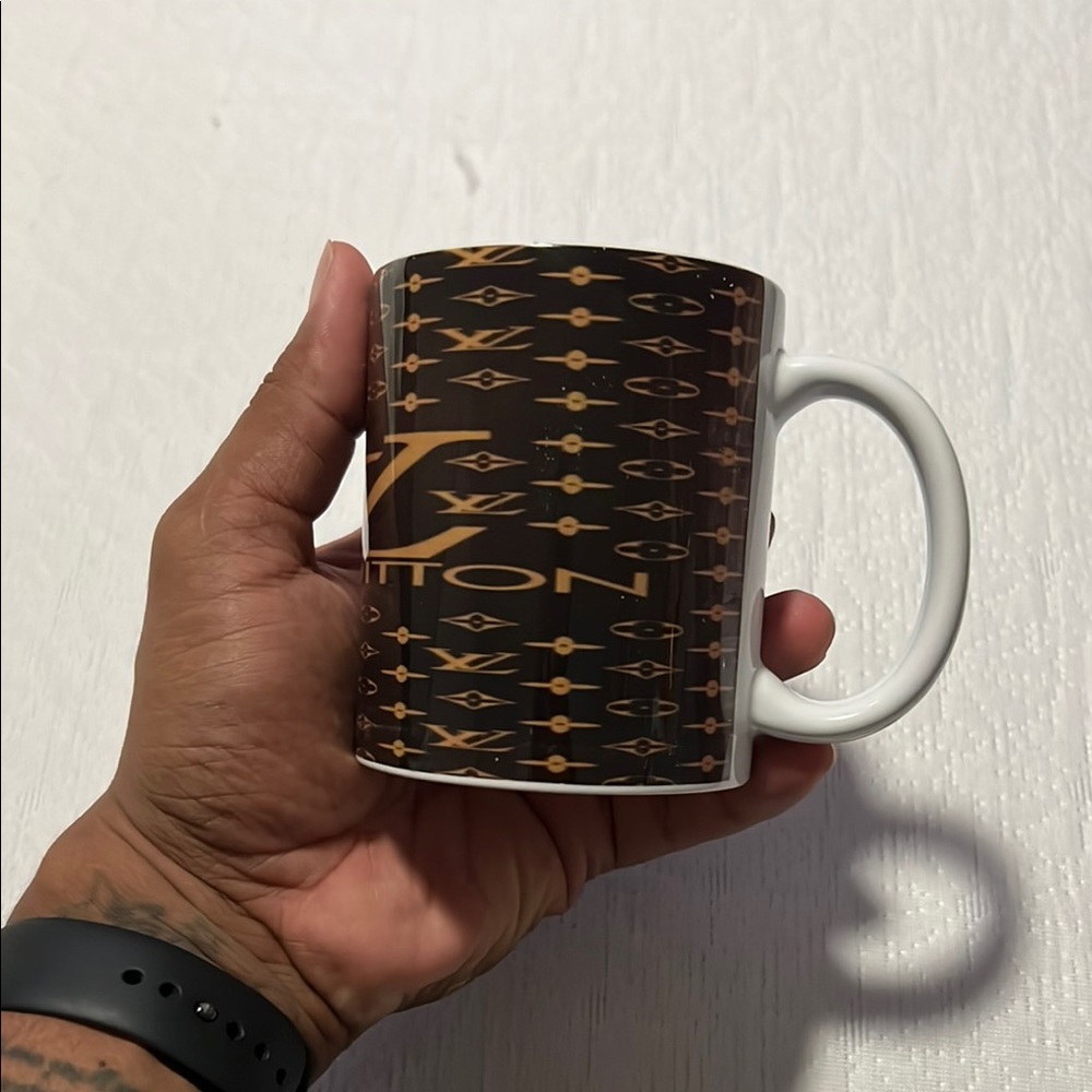 Louis Vuitton Brown Monogram Mug - Picture 3 of 5